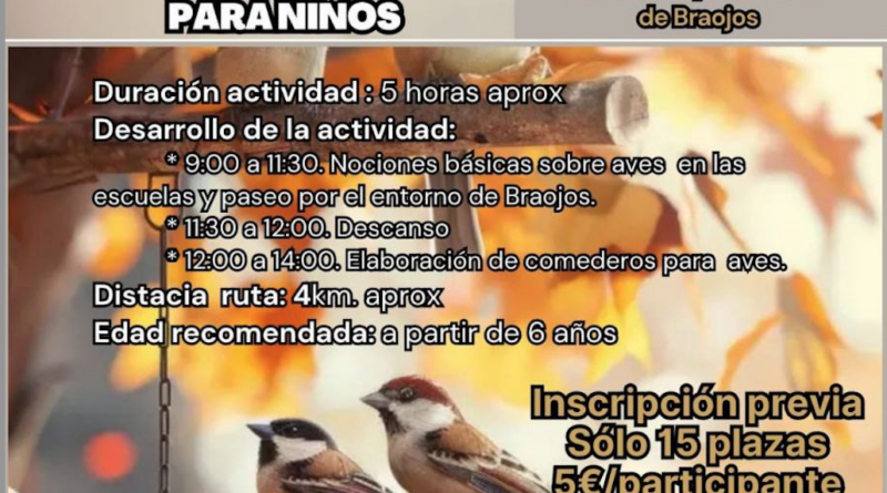 Ornitología para niños